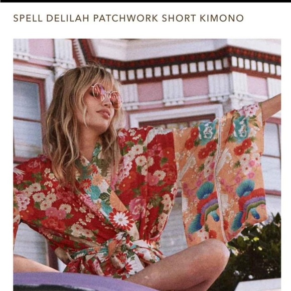 Spell & the Gypsy Delilah short kimono - Picture 5 of 5